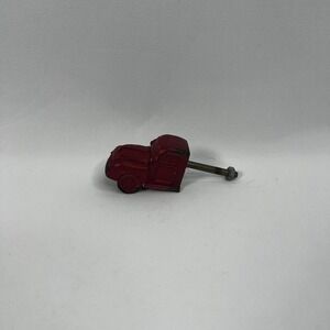 New Polyresin Vintage Red Truck Handle Dresser Cabinet Door‎ Drawer Pull